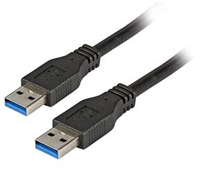 EFB-Elektronik Good Connections - Cable USB 3.0 (A-A, macho a macho, 3 m), color negro