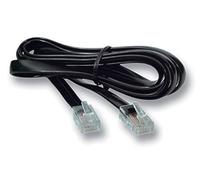Efb elektronik k2402sw.10 cable telefónico 10 m negro