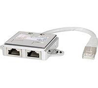 EFB Elektronik K5126.015 adaptador de cable RJ-45 2 x RJ-45 Blanco - Adaptador para cable (RJ-45, 2 x RJ-45, Male connector / Female connector, 0,15 m, Blanco)