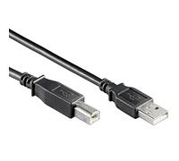 EFB Elektronik K5255SW.0,5 - Cable USB (0,5 m, USB A, USB B, 2.0, Male connector / Male connector, Negro)