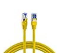 EFB-Elektronik Cable de red K5525FGE.0,5 Cat6a S/FTP (S-STP) 0,5 m RJ-45-RJ-45 Amarillo
