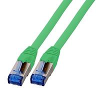 EFB-Elektronik K5525FGN.3 - Cable de Red (3 m, Cat6a, S/FTP (S-STP), RJ-45, RJ-45, Verde)