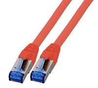 EFB Elektronik K5525FRT.3 - Cable de red (3 m, Cat6a, S/FTP (S-STP), RJ-45, RJ-45, Rojo)