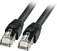 Efb elektronik k5528sw.1 cable de red negro 1 m cat8.1 s/ftp (s-stp)