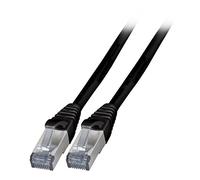 Efb elektronik k5538sw.3 cable de red negro 3 m cat6a s/ftp (s-stp)