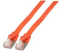 Efb elektronik k5545rt.0,5 cable de red rojo 0,5 m cat6a u/ftp (stp)