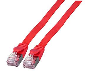 EFB-Elektronik K5545RT.1,5 - Cable de Red (1,5 m, Cat6a, U/FTP (STP), RJ-45, RJ-45, Rojo)