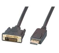 EFB-Elektronik K5564SW,3V2 Videokabel-Adapter 3 m DisplayPort DVI-I Schwarz (K5564SW,3V2) Marca