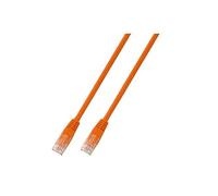 EFB Elektronik K8099.0,5 - Cable de red (0,5 m, Cat5e, U/UTP (UTP), RJ-45, RJ-45, Naranja)