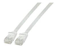 EFB Elektronik K8107WS.0,5 - Cable de red (0,5 m, Cat6a, U/FTP (STP), RJ-45, RJ-45, Blanco)