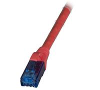 Efb elektronik k8109rt.0,15 cable de red rojo 0,15 m cat6a u/utp (utp)