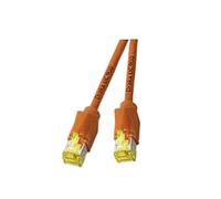 Efb elektronik k8560or.1,5 cable de red naranja 1,5 m cat6a s/ftp (s-s