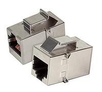 EFB-Elektronik Keystone 37508.1V2 - Adaptador de Red RJ45 STP, Cat.5E, Carcasa de Acero Inoxidable