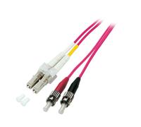 Efb elektronik lc-st 50/125µ cable de fibra óptica e infiniband 10 m