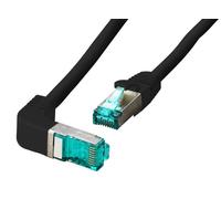 Efb elektronik mk6001w.0,5b cable de red negro 0,5 m cat6a s/ftp (s-st