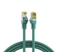 EFB Elektronik MK7001.0,25GR - Cable de red (0,25 m, Cat6a, S/FTP (S-STP), RJ-45, RJ-45, Verde)