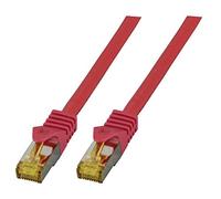 EFB Elektronik MK7001.0,25R - Cable de red (0,25 m, Cat6a, S/FTP (S-STP), RJ-45, RJ-45, Rojo)