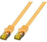EFB Elektronik MK7001.0,5Y - Cable de red (0,5 m, Cat6a, S/FTP (S-STP), RJ-45, RJ-45, Amarillo)