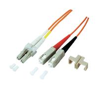 EFB-Elektronik O0314.3-1.2 cable de fibra optica 3 m LSZH OM3 2x SC 2x LC Aqua - Cable de fibra óptica (3 m, LSZH, OM3, 2x SC, 2x LC, Aqua)