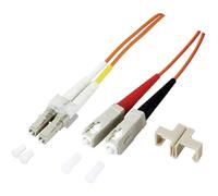 EFB-Elektronik O0360.2 CABLE DE FIBRA OPTICA 2 M OS2 LC SC AMARILLO