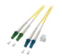 EFB Elektronik O0384.3 Cable de Fibra optica 3 m OS2 LC/APC LC Amarillo - Cable de Fibra óptica (3 m, OS2, LC/APC, LC, Male Connector/Male Connector, Amarillo)