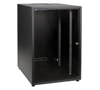 EFB-Elektronik OFF-1868TS.V1RW 18U Acero Armario de red, 18 unidades de altura, 600 mm x 871 mm x 800 mm, negro intenso