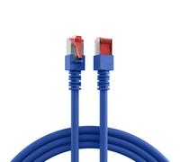 EFB-Elektronik Patch Cable Cat.6 EC6000 1 m bl S/FTP 2 x RJ45 with S/FTP Patch C