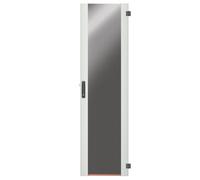EFB Elektronik Tür für PRO 42HE, B=800, Glas, 1-teilig, SH, RAL7035, Einteilige Glastür für 42HE Schränke PRO in Breite 800 mmMit Sichtfenster aus zertifiziertem Sicherheitsglas (5 mm)3-Punkt-Schließu
