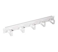 EFB-Elektronik RAL 7035 - Panel Organizador de Cables con 4 Ganchos