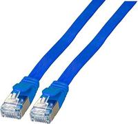 Efb elektronik k5545bl.1 cable de red azul 1 m cat6a u/ftp (stp)