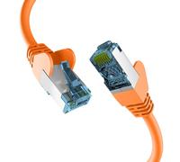 EFB-Elektronik RJ45 PATCHKABEL mit CAT7 ROHKABEL ORANGE 20m Orange 20 m
