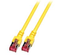 Efb elektronik rj45 patchkabel s/ftp, cat.6, lszh, 0.15m, gelb cable d