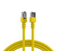 EFB-Elektronik RJ45 S/FTP Cat5e - Cable de Red (10 m, Cat5e, SF/UTP (S-FTP), RJ-45, RJ-45, Amarillo)