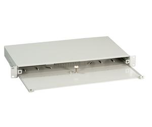 Efb elektronik spleißbox ausziehbar 1he ohne frontblende, unbestückt