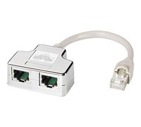 Efb elektronik k5125.015 adaptador de cable rj45 2 x rj45 blanco