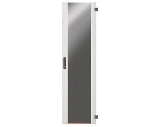 EFB Elektronik Tür für PRO 42HE, B=800, Glas, 1-teilig, SH, RAL7035, Einteilige Glastür für 42HE Schränke PRO in Breite 800 mmMit Sichtfenster aus zertifiziertem Sicherheitsglas (5 mm)3-Punkt-Schließu