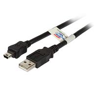 Efb elektronik usb 2.0 a / mini b 3m cable usb usb a mini-usb b negro