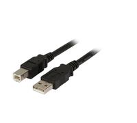 Efb elektronik usb a/usb b, 2 m cable usb usb 2.0 5 m negro