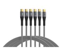 Efb elektronik usb-cc-00007 cable usb usb 2.0 usb c negro, gris