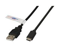 EFB-Elektronik USB2.0 - Cable de conexión A-C St.-St, 2 m, color negro
