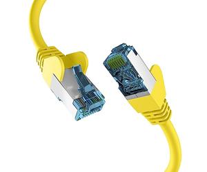 EFB Eletronik Cable de conexión RJ45 con cable cat. 7, color amarillo, 1,5 m