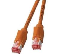 Efb rj45 patchkabel cat.6a s/ftp lszh draka uc900 tm21 orange 1m
