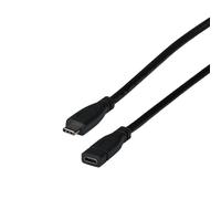 EFB USB 3.2 Gen2 10 Gb 3A Tipo C - C Cable de extensión pasivo 0,2 metros