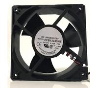 EFB1224SHE DC24V 120mm 0.66A 12038 3700RPM 141.96CFM 52.5DB 2-Wire Cooling fan