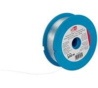 Efco - Fuerza de tracción Hilo, Poliamida, Claro, 40 kg, 1 mm de diámetro, 100 m