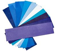 efco Hoja de Cera 200 x 50 x 0,5 mm 10 uds. Azul (Mix Blue), Multicolor
