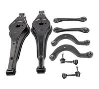 EFDDTBHE Brazos De Control Compatible con A3 Q3 TT 2003 2004 2005 2006 2007 2008 2009 2010 2011 2012 2013 2014 Kit De Suspensión De Brazo De Control De Horquilla Trasera