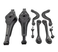 EFDDTBHE Brazos De Control Compatible con Seat para Altea 2004 2005 2006 2007 2008 2009 2010 2011 2012 2013 2014 2015 2016-2019 Juego De Brazos De Control De Coche Eje Trasero Izquierdo Derecho