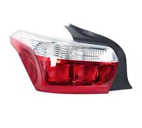 EFDDTBHE Trasera Iluminacion Compatible Con Citroen Para C-Elysee Sedan 2014 2015 2016 Luces Traseras Luces Marcha Atrás Luces Freno Luces Conducción Luces Giro Luces Advertencia(Left with bulb)
