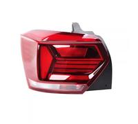 EFDDTBHE Trasera Iluminacion Compatible Con VW Para Polo Hatchback 2019-2023 Sin Bombilla Carcasa Luz Trasera Pantalla Señal Giro Luz Freno Marcha Atrás Luz Estacionamiento(Left)